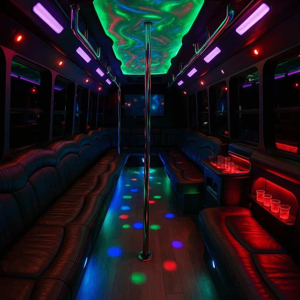 galveston party bus